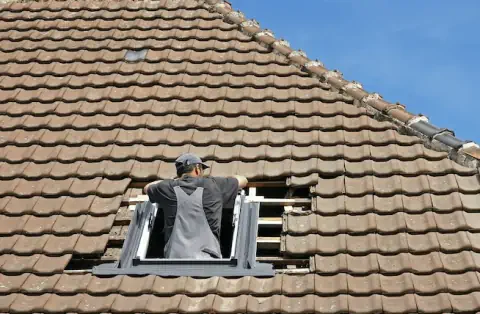 Pose de velux - Maresché